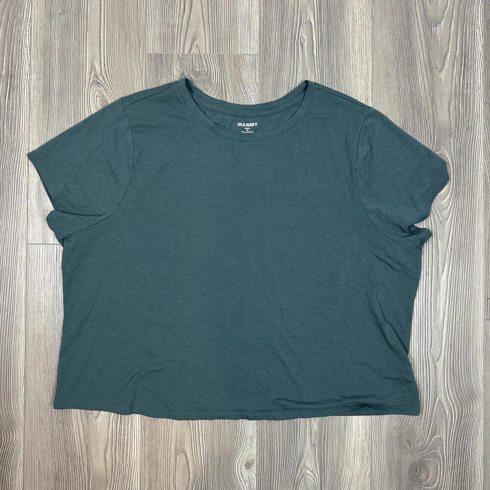 Teal Old‎ Navy Bestee Relaxed Fit Tee Shirt